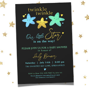 Twinkle Twinkle Ons kleine Star-Baby shower Kaart