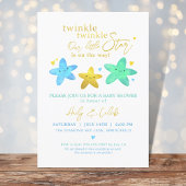 Twinkle Twinkle Ons kleine Star-Baby shower Kaart