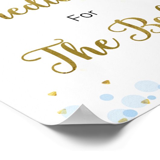 Twinkle Twinkle Predictions for Baby Sign Poster (Hoek)