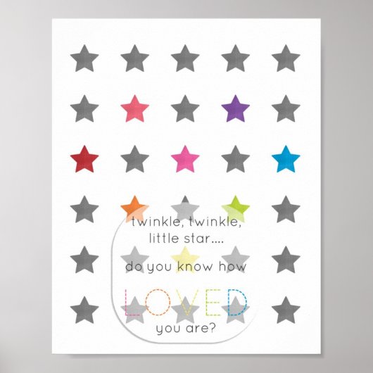 Twinkle Twinkle Print (Voorkant)