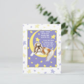 Twinkle Twinkle Shih Tzu Kaart (Staand voorkant)