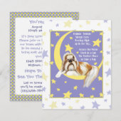Twinkle Twinkle Shih Tzu Kaart (Voorkant / Achterkant)
