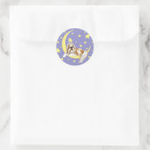 Twinkle Twinkle Shih Tzu Ronde Sticker (Tas)