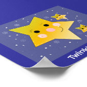 Twinkle Twinkle Smiling Stars Poster (Hoek)