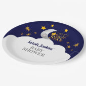 Twinkle Twinkle Star Baby shower Papieren Bordje (Gekanteld)