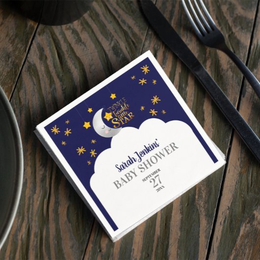 Twinkle Twinkle Star Baby shower Servet