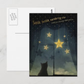 Twinkle, Twinkle, Wandering Star Briefkaart (Voorkant / Achterkant)
