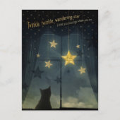 Twinkle, Twinkle, Wandering Star Briefkaart (Voorkant)