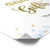 Twinkle Twinkle Waterverf Kaarten en cadeaubonen Poster (Hoek)