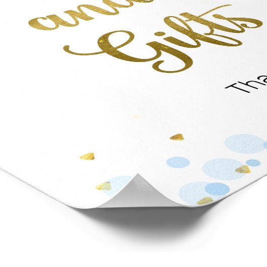 Twinkle Twinkle Waterverf Kaarten en cadeaubonen Poster (Hoek)