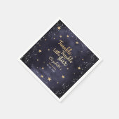 Twinkle twinkle waterverf unisex babydouche servet (Hoek)