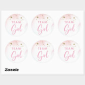 Twinkle Twinkler Gender onthaal Stickers Team Girl (Vel)