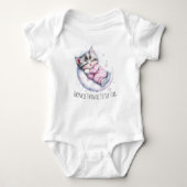Twinkle Whiskers — Moonlit Baby Dreams Romper (Voorkant)