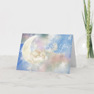 Twinkles Baby Bunny Slaap Lekker Lucht & Wolken Bedankkaart