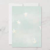 "Twinkles" "Bunny Sweet Dreams | Blauwgroen luchtr Kaart (Achterkant)