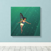 Twinkletoes Fairy Canvas Print (Insitu (Houten vloer))