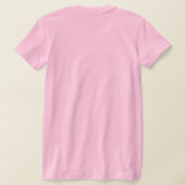 Twinkling Garden Dames Slim Fit T-shirt (Laag Achter)