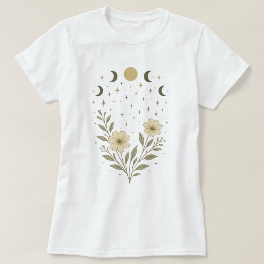 Twinkling Garden T-shirt voor dames (Design voorkant)