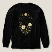 Twinkling Garden Tri-blend Shirt voor dames (Voorkant)