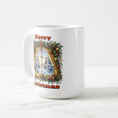 Twinkling Holiday Window Glow Koffiemok (Voorkant links)