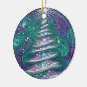 Twinkling Kerstboom Keramisch Ornament (Links)