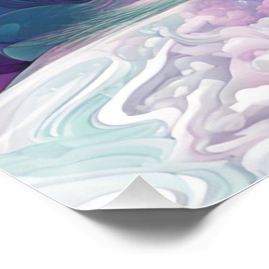 Twinkling Kerstboom Perfect Poster (Hoek)