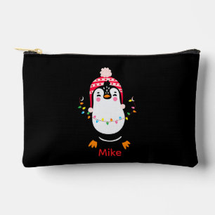 Twinkling Pinguïn met Kerstmis Lichten Etui