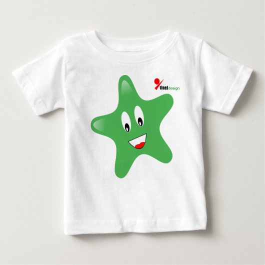 Twinkling Star Baby T-shirt (Voorkant)