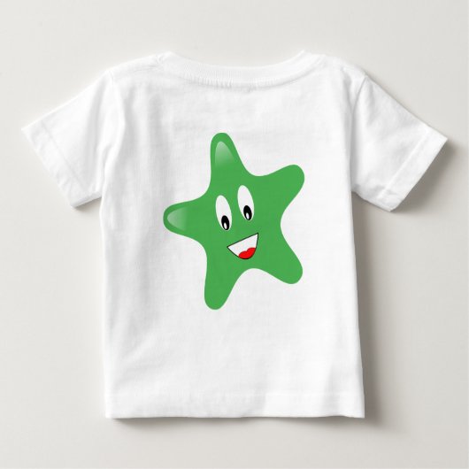 Twinkling Star Baby T-shirt (Achterkant)