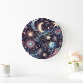 Twinkling Stardust Grote Klok (Huis)
