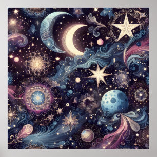 Twinkling Stardust Poster