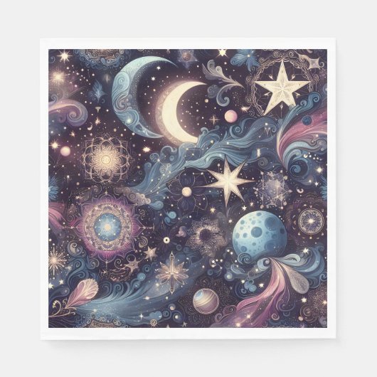 Twinkling Stardust Servet (Voorkant)