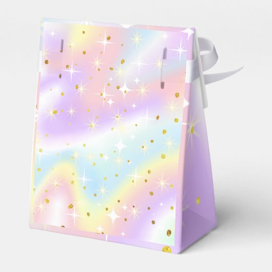 Twinkling Stars Aardbeien Dank u Baby shower Bedankdoosjes (Achterkant)