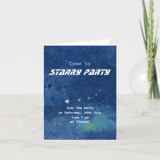 Twinkling sterrenhemel illustratie