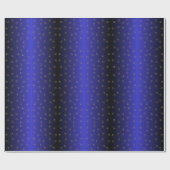 Twinkling Sterrennacht - Falling Stars Cadeaupapier (Vlak)