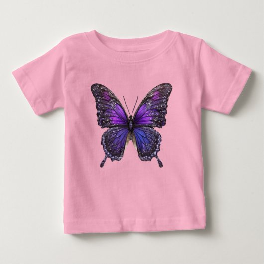 Twinkling Wings: Paarse Sparkle Butterfly (Voorkant)