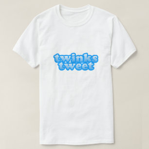 Twinks tjirpt de Grappige Vrolijke Trots van Twink T-shirt