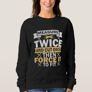 Twinmaal knippen eenmaal T Apparel meten Trui