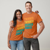 Twinnerwinner Chicken Dinner Design voor een moede T-shirt (Unisex)