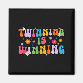 Twinning Is Winning Twin Day Srit Week Friend Magneet (Voorkant)