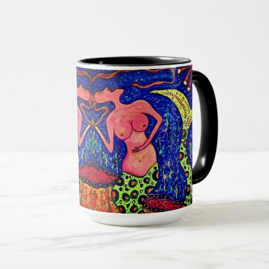 Twinning Mermaid Mug Mok (Voorkant rechts)