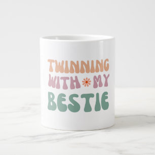 Twinning met mijn beste vriendin Groovy vriendscha Grote Koffiekop