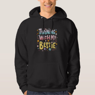 Twinning met mijn beste vriendin Leuk en schattig Hoodie