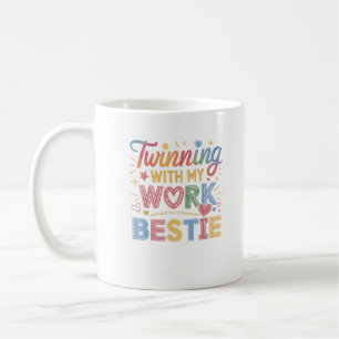 Twinning met mijn beste werk koffiemok