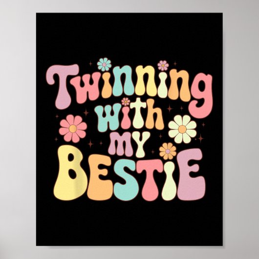 Twinning Met Mijn Bestie Poster (Voorkant)