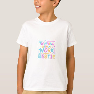 Twinning met mijn werk Bestie Spirit Week Best Fir T-shirt