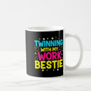 Twinning Met Mijn Werk Ie Matching Twins Day Vrien Koffiemok