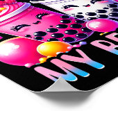 Twinning With My Tea Bubble Tea Boba Ie Friendship Poster (Hoek)