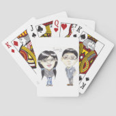 Twinny-speelkaarten Speelkaarten (Achterkant)