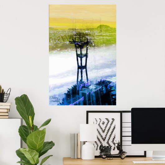 Twinpeaks Freaks Poster (Thuiskantoor)